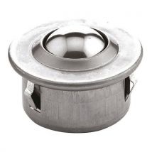 Guitel - Rullo Di Movimentazione In Acciaio A Base Cilindrica 60 Kg