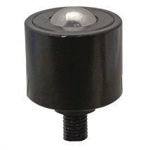 Guitel - Rullo Di Movimentazione In Acciaio Con Asta Filettata - Portata 135 Kg