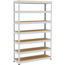 Scaffalatura Per Archivi Rapid 1 2440x1525x455 7 Rip. Zinc. - Manutan