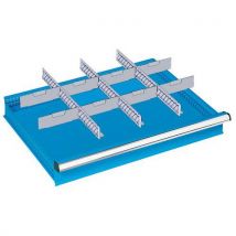 MG Magrini - Suddivisione Cassetti H150mm 3 Div Fessurati 8 Div Trasvers