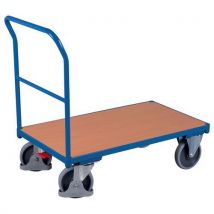 Variofit - Carrello In Acciaio 1 Sponda Fissa 1125x700x1015 Mm Da 500kg