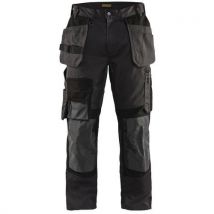 Blaklader - Pantaloni Da Artigiano Stretch Grigio Scuro/nero 56c