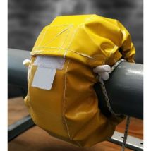 Copriflangia Giallo PVC Poliestere PN 10 - Assorbente Industriale 23% Riciclato