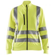 Blaklader - Felpa Da Donna Con Zip Ad Alta Visibilità Xxxl