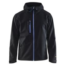 Blaklader - Giacca Softshell Black/cornflower Blue