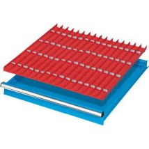 MG Magrini - Suddivisione Cassetti H50mm 36x36U - 16 Conche 4 Canali - Organizzazione Interna Mobili Officina