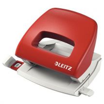 Leitz - Perforatrice Da Scrivania 5038 Colore:rosso Sicurezza Testa