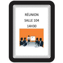 Lotto di 2 Cornice Per Affissione Magneto - Retro Adesivo Riposizionabile - A5 - Tarifold