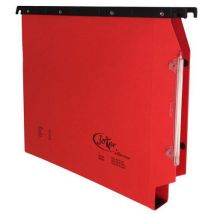 Bertesi - Cartella Sospesa Joker Rosso per Armadio - 33cm Interasse - Fondo U 3cm - Eco-sensibile