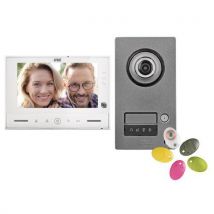 Urmet - Kit Videocitofono 7" Vivavoce con Memoria - 1 Chiamata - Allarmi e Videosorveglianza