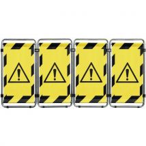 Transenne net - Barriera Sicurezza Industry 50/4 - Monofacciale - Standard (pericolo Generico)