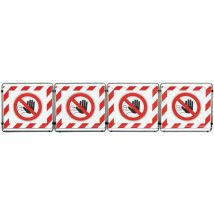 Fasb Tools - Barriera Sicurezza Work 100/4 - Monofacciale - Standard (pericolo Generico)