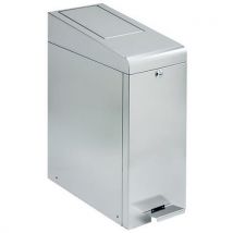 Medial - Pattumiera Per Assorbenti Femminili A Pedale Inox Spazzolato