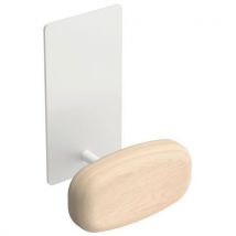 Manade - Appendino Da Parete Magnetico Sherwood - Legno E Bianco