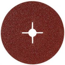Norton - Disco in Fibra F100 125x22 Grana 60 Ossido di Alluminio - Per Utensili Elettrici