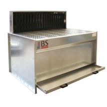 Coral - Banco aspirante BS con elettroaspiratore incorporato 2000 - Trifase 230/400V - Portata 3500 L/h - 220kg