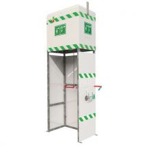 Hughes - Doccia/lavaocchi Combin Con Serbatoio Non Riscaldato 350l