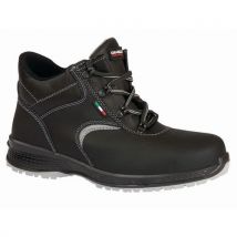 Giasco - Scarpa Alta In Pelle Nera Di Sicurezza S3 Oxford S3 Ku068d - 37