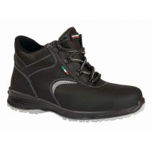 Giasco - Scarpa Alta In Pelle Nera Di Sicurezza S3 Oxford S3 Ku068d - 45