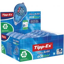 Lotto di 10 Correttore Roller Monouso Tipp-ex Easy Refill