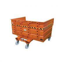 Porta Rottami 2040l Arancio 1550x980 Arancio - Manutan