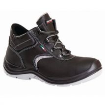 Giasco - Calzatura Alta In Pelle Nera Con Taglie Extra S3 Cambridge S3 Ac068d - 39