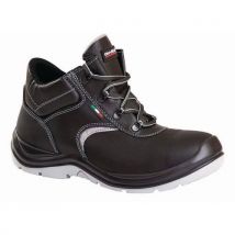 Giasco - Calzatura Alta In Pelle Nera Con Taglie Extra S3 Cambridge S3 Ac068d - 42