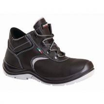 Giasco - Calzatura Alta In Pelle Nera Con Taglie Extra S3 Cambridge S3 Ac068d - 45