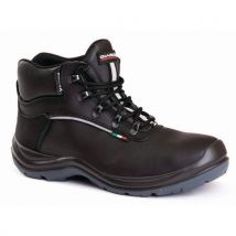 Giasco - Calzatura Alta In Pelle Fiore Nero E Membrana Windtex Nonché Suola Hro S3 Kiel S3 Hr058l - 38