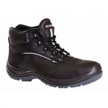 Giasco - Calzatura Alta In Pelle Fiore Nero E Membrana Windtex Nonché Suola Hro S3 Kiel S3 Hr058l - 45