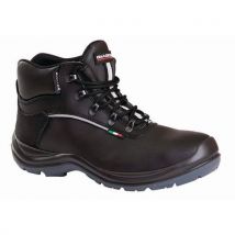 Giasco - Calzatura Alta In Pelle Fiore Nero E Membrana Windtex Nonché Suola Hro S3 Kiel S3 Hr058l - 47