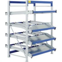Bito - Scaffalatura Fissa 2000x1470x1300 4 Ripiani 3 Inclinati