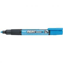 Pentel - Marcatore Paint Marker MMP20 - Azzurro Chiaro - Punta Ogiva 2mm - Inchiostro Permanente