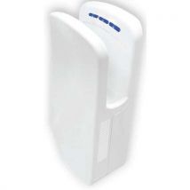 Asciugamani elettrico X-DRY - Bianco - Rapido e Igienico - 12-15 secondi asciugatura