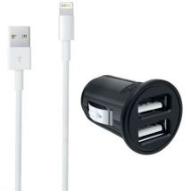 Moxie - Caricatore Accendisigari Usb + Cavo Lightning Iphone