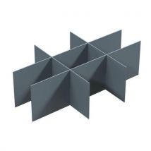 TWT - Divisorio A 6 Scomparti 43x20xh4 Cm Per Cassetto 10lt