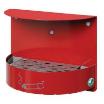 Var - Posacenere Da Parete Rosso