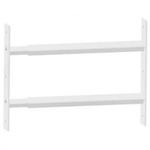 Mottez - 2 Barre Di Sicurezza Telescopiche Finestre-bianco-30-55cm