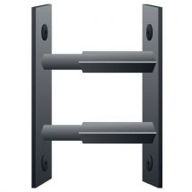 Mottez - 2 Barre Di Sicurezza Telescopiche Finestre-grigio-30-55cm