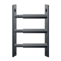 Mottez - 3 Barre Di Sicurezza Telescopiche Finestre-grigio-55-103cm