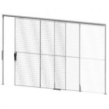 Porta Scorrevole A Griglie H=2240mm Larg=2 000mm - Manutan