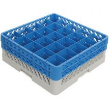 Cestello Per Lavastoviglie 25 Bicchieri - Altezza 16 Cm - Manutan