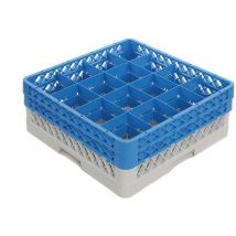 Cestello Per Lavastoviglie 16 Bicchieri - Altezza 16 Cm - Manutan