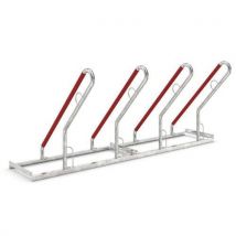 WSM - Portabiciclette In Acciaio Galvanizzato Xbf 4 Posti