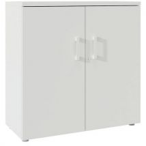 Clen - Banco A101xl100xp45 Cm 2 Rip. Metallo Bianco/bianco