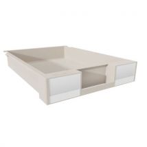 Clen - Cassetto 6 Cm Con Etichette Grigie