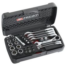 Cofanetto Multiserraggio A Cricchetto Compatto 467bs.boxpb - Facom