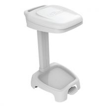 Gilac - Supporto Per Sacco Da 120l - Coperchio Bianco