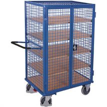 Variofit - Carrello A Griglia Con Anta Battente E Ripiani Sw-700.987