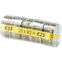 Blister Portamonete In Pet - Pezzi Da 1 Euro 25 Pz/tubo - Manutan